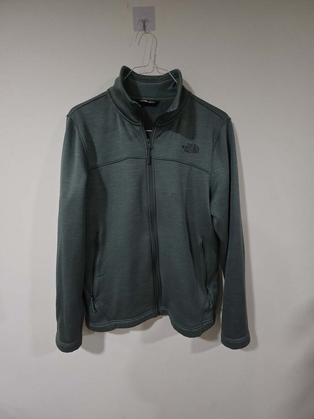 The North Face Men's Schenley Full Zip Fleece Jacket in Dark Green